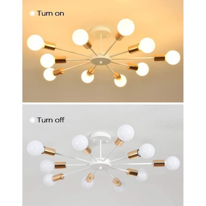 Lustre Moderne PH5 Suspension Minimaliste Dégradée 50CM - Bleu Pour Salon Cuisine Chambre