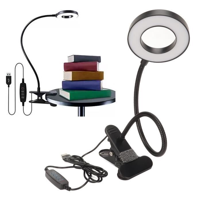 Lampe de Bureau LED,Lampe à Poser Sans Fil Avec Protection Oculaire Rechargeable  Bureau Eu Plug-In De Charge à Double Usage USB - Cdiscount Maison