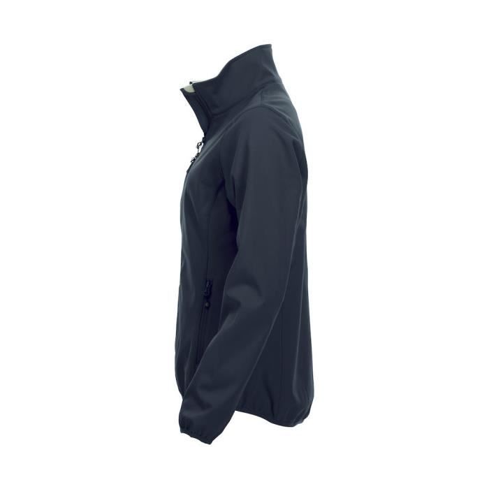 Es Extensible Shell Veste softshell BASIC - Clique - Femme - Uni - Extensible - Fermeture ...