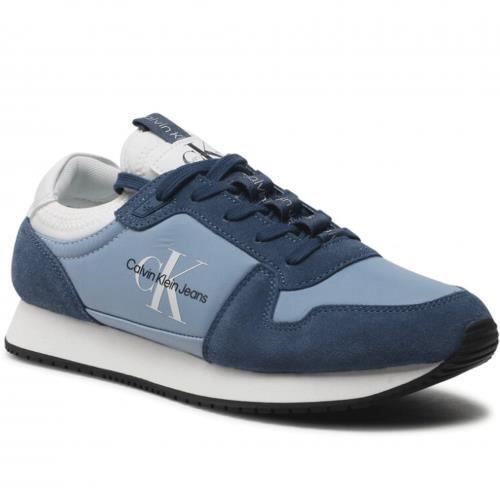 Basket homme Calvin klein bleu RUNNER Bleu Cdiscount Chaussures