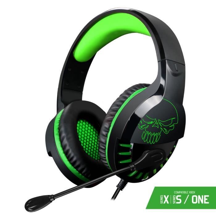 CASQUE GAMER XBOX ONE X/S RGB + Support Casque Surround 7.1 Gaming RGB  Porte Casque Gamer Multifonctions 9 Effets Lumineux Pour PC/P - Cdiscount  TV Son Photo