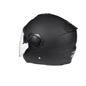 Casque Modulable Eole Subtle - Noir Brillant - Homologué ECE 22.06 - Coque ABS - Housse Incluse