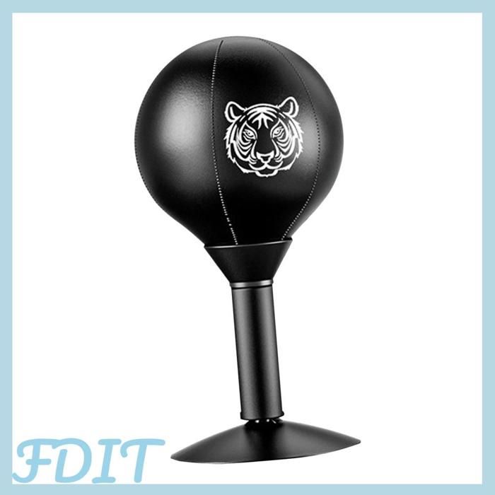 Funpunch Speedball De Bureau – Ventouse 17,7 Cm, Hauteur 40 Cm – Réflexe Et Défoulement – Pour Adultes Et Enfants – Matériau PU Dur Et Sécurisé