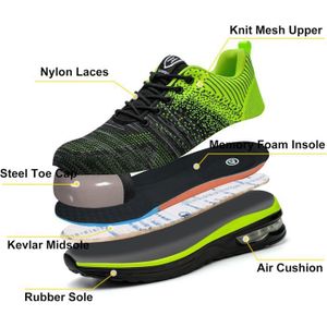 Chaussure De Sécurité Légère Et Confortable - Homme / Femme