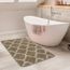 Tapis De Bain Moderne Design Losanges Poils Longs Tapis Salle De