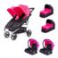 poussette fushia
