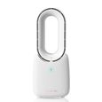 Nouveau ventilateur sans pales avec fonction de brumisation humidificatrice, format de bureau rechargeable，MMM CLIMATISEUR MOBILE