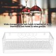 50 X 20 X 17 Cm Etagere Support A Verre Casier De Rangement Mural