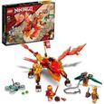 SHOT CASE - LEGO 71762 NINJAGO L'Évolution Dragon De Feu De Kai, Set avec Figurines Guerriers Serpents avec banniere a-0