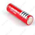 TD® Batteries au lithium pour torches 18650 4200mAh 3.7V Rechargeable Pile au lithium pour embout Piles au lithium rechargeables-0