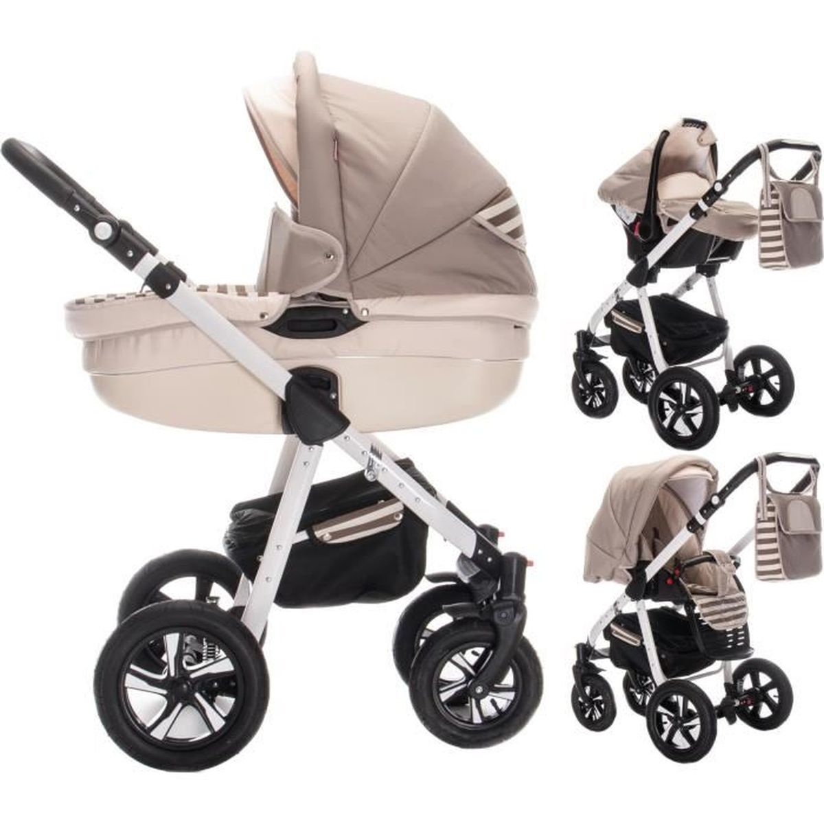 poussette combiné cdiscount