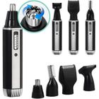 DASINKO Tondeuse Nez Oreilles 4 en 1 USB Rechargeable Tondeuse Electrique Tondeuse Barbe Tondeuse Sourcils Poils du Visage Rasoir