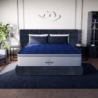 MORPHEA FRANCE Matelas Hybride 160x200x30cm VICTORIA Luxe - Mousse à mémoire forme et Ressorts Ensachés - Soutien ferme - Morphea