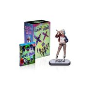 Suicide Squad [Edition limitée  - Statue Harley Quinn + Blu-ray 3D + Blu-ray + 2D Extended Edition + DVD]
