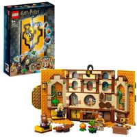 LEGO® Harry Potter 76412 Le Blason de la Maison Poufsouffle - Jouet avec Figurines et Déco Château Poudlard