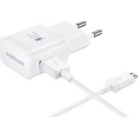 Chargeur Samsung Galaxy S6 Edge G925 Charge Rapide AFC 2A Blanc + cable 100cm USB-micro USB