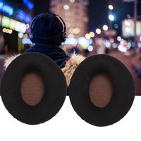 Coussinets d'oreille de remplacement pour écouteurs Coussin en coton pour Sennheiser MOMENTUM ON-EAR Noir