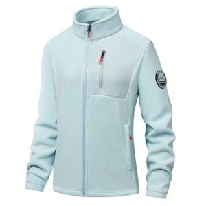 Veste ample zippée à col montant polaire Hoktown Bleu polaire American