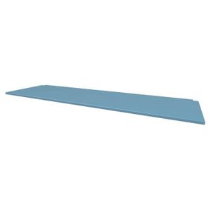 BUREAU  Bureau pour lit mezzanine - ABC MEUBLES - Dimensions: 200 cm x 60 cm - Couleur: Bleu pastel