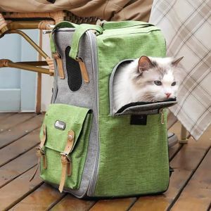 Sac Transport Chat Extensible Sac A Dos Pour Chien Transparent Pliable Avec Filet Respirant Cdiscount