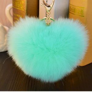 16 Flyfish Porte Cl/é//Clef Pompon Fourrure Peluche Femme Fille Licorne Kawaii Pendentif Original Poil Accessoire de Sac Voiture Cadeau Ideal