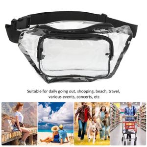 SAC BANANE JAC® Zerone Sac de taille transparent Sac banane t