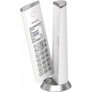 Téléphone fixe Téléphone Sans Fil Panasonic KX-TGK210SPW DECT Bla