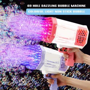 MACHINE À BULLES Machine à bulles électrique rechargeable à 69 trou