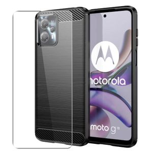 FILM PROTECT. TÉLÉPHONE Coque pour Motorola Moto G13 / G23 / G53 + Verre t