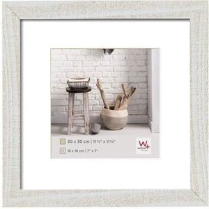decoration interieure cadres en bois living 30x30 cm blanc maison