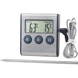 Thermomètre à viande numérique, thermomètre de cuisine à lecture  instantanée avec sonde extra longue de 5,9 po(bleu) - Cdiscount Maison