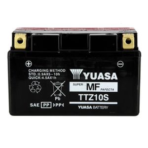 BATTERIE VÉHICULE YUASA-812104 - Batterie TTZ10S AGM