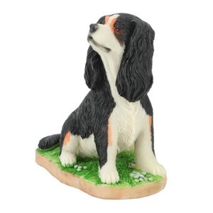 FIGURINE - PERSONNAGE JAR Modèle de figurine de chien de chasse Hound Dog Modèle Réaliste Haute Simulation Résine Animal Modèle Jouet pour JA516