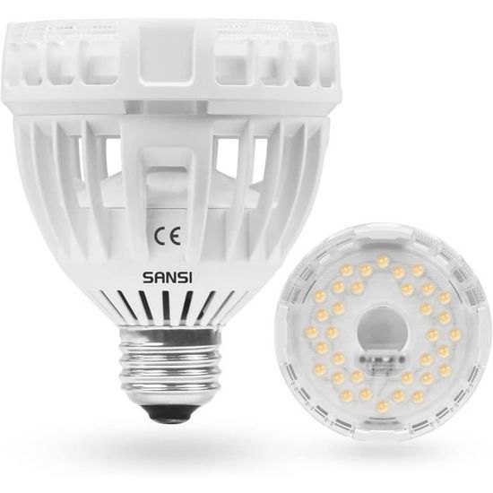 Ampoule Horticole LED E27 15W pour Plantes d'Intérieur, 200W Équiv