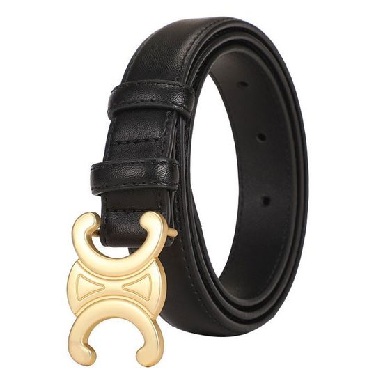 Ceinture Femme DORRISO En Cuir Véritable - Boucle Fleur Creuse - Taille 105-115cm - Style Vintage