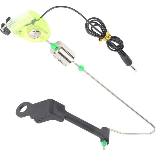 Cintre d'alarme de morsure de pêche, indicateur lumineux