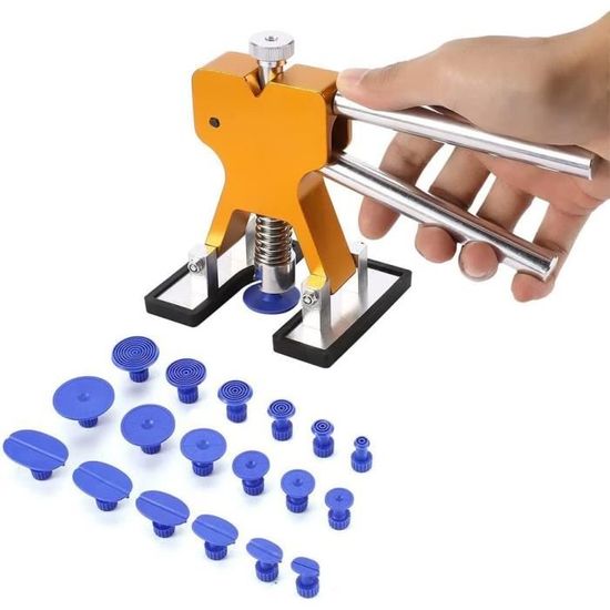 Kit Débosselage Manelord Sans Peinture - Ventouse Carrosserie, Pistolet à Colle