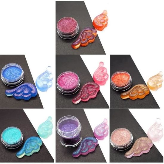 Poudre De Mica Nacré 41 Couleurs | Colorant Pour Résine époxy, Savon, Bougies | Finesse Cosmétique 20 Microns - 1