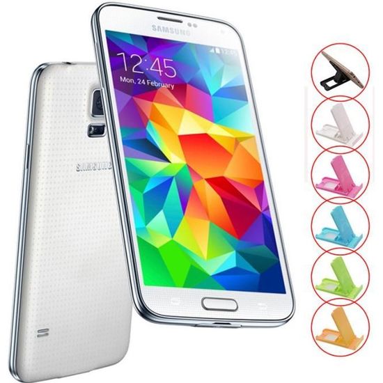Samsung Galaxy S5 G900F G900I 16 Go Blanc s Reconditionnés d'occasion Smartphone