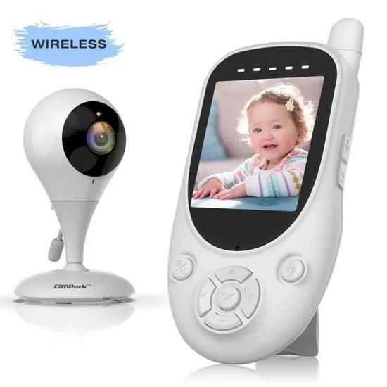 Moniteur bébé, cool&fun babyphone caméra numérique sans fil