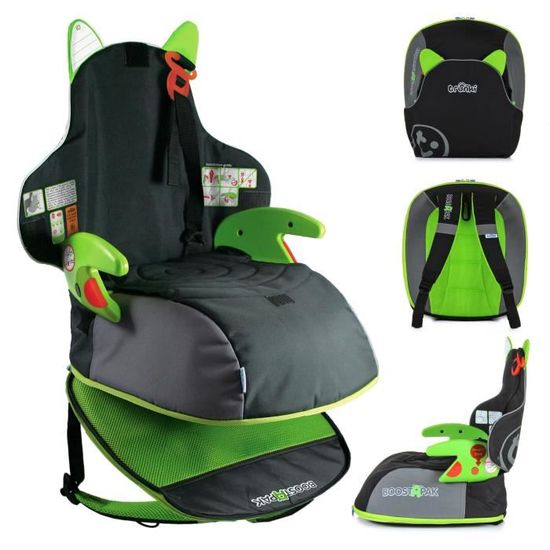 Trunki Boostapak Siege Auto Sac A Dos Enfants Rehausseur Chaise Enfants Groupe 2 3 Transformable En Sac A Dos Vert Achat Vente Siege Auto Trunki Siege Auto 920 Cdiscount