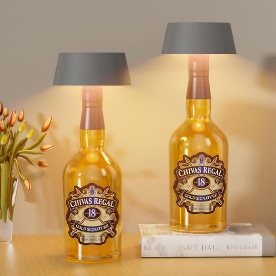 Aipsun 2 Pièces Lampe Bouteille LED Dimmable Rechargeable Beige - Lampe Table Extérieure IP54