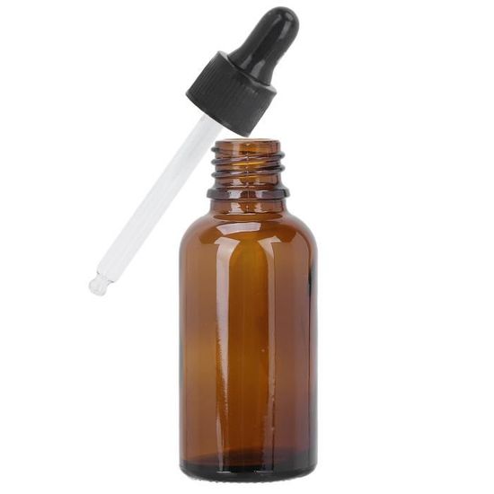 Lot De 4 Flacons Compte-gouttes En Verre Rose 30ml - Avec Pipettes Et Entonnoirs - Pour Huiles Essentielles, Parfums - 8