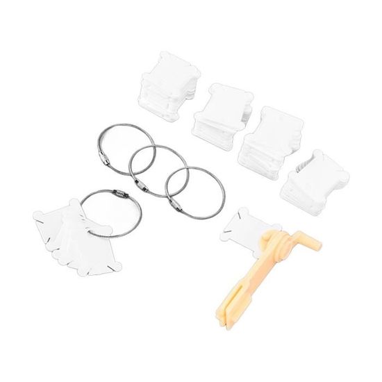 Lot De 69 Pinces à Canettes En Plastique Et Silicone Pour Bobines De Fil - Organisation Couture Et Broderie - Couleurs Mélangées