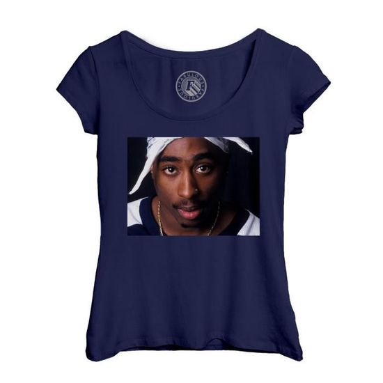 T shirt tupac femme cheap