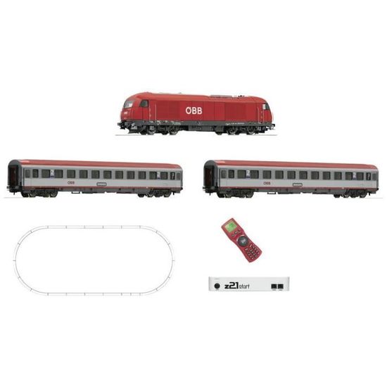 Coffret Démarrage Roco HO – ICE 2 – 3 éléments DB AG – Réf 51162 – Analogique – Occasion