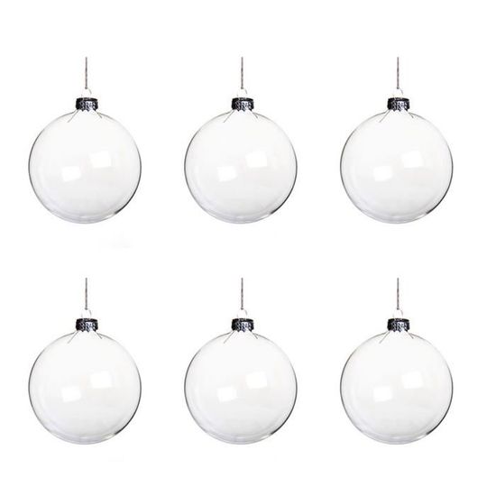 Kit DIY Boule à Neige - Forme Ronde 90 X 110 Mm, Socle Blanc, à Personnaliser - 7