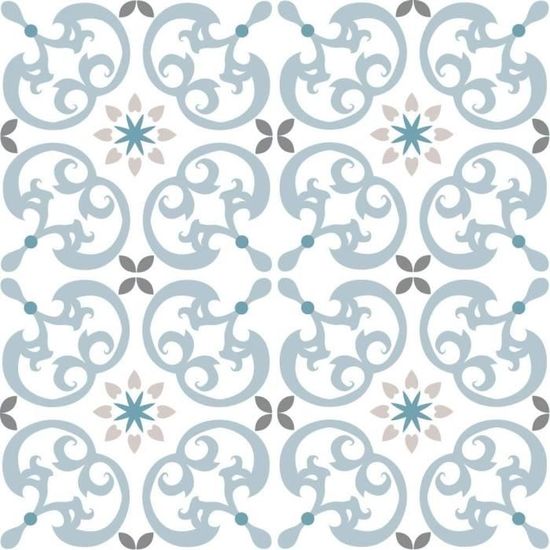 Stickers Autocollants Pour Carrelage Sol 30x30cm - Design Grey Black, Imperméable, Lavable, Pour Salle De Bain Et Cuisine