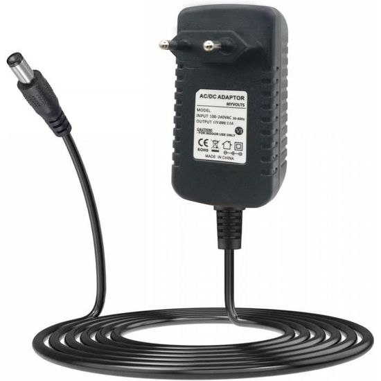 Adaptateur Secteur 12V Pour Roland EM-50 | Chargeur Compatible, Prise Française, Protections Sécurité - 5