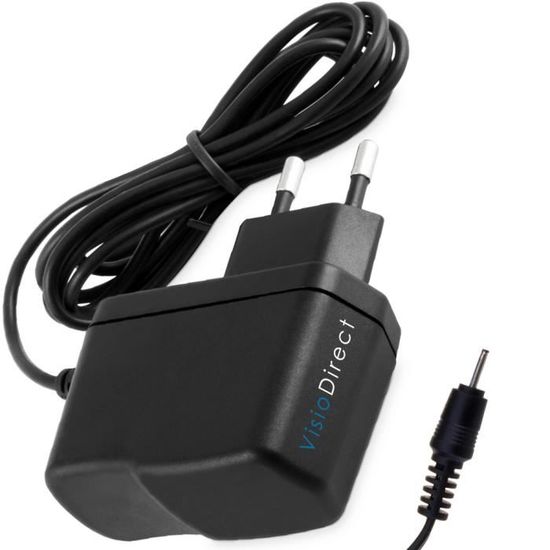 Câble Chargeur DC 5V/2A Avec Fiche 3.5mm - Longueur 80 Cm - Pour Tablette, PDA, Android, MP3 - Noir